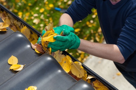 How to clean gutters